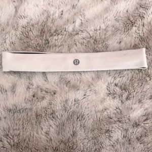 Lulu lemon White Headband